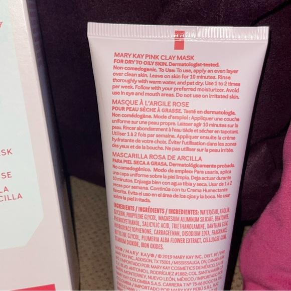 Mary Kay Pink Clay Facial Mask - Special Edition - Picture 3 of 5